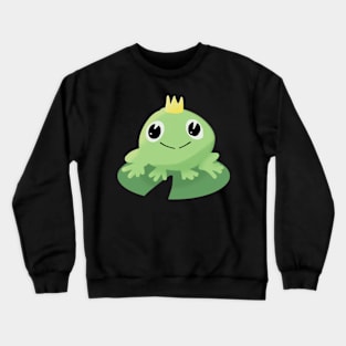 crown frog (shaded) Crewneck Sweatshirt